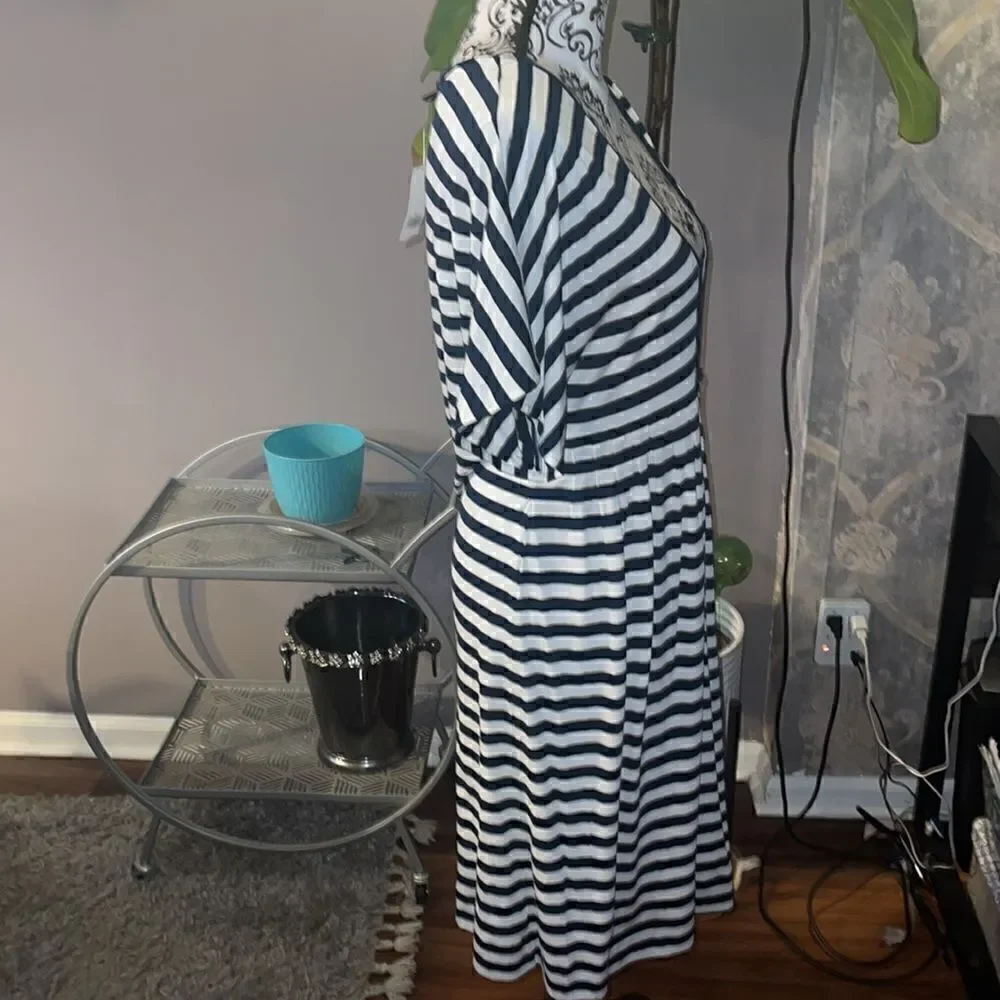 Banana Republic NWT striped cotton dress